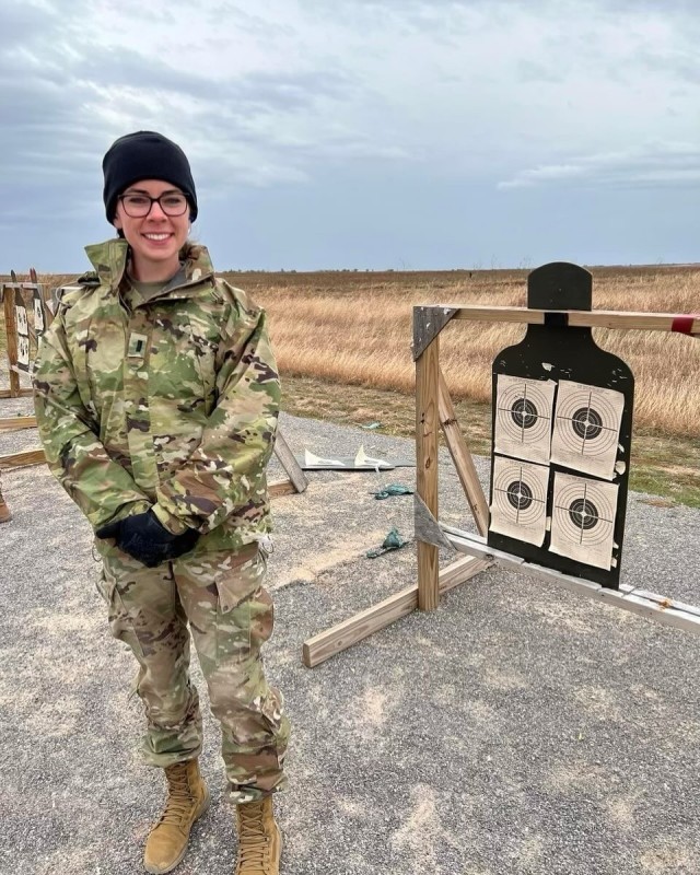 First Lt. Spencer Blankenship, a native of Cincinnati, joined the Army through the Army Medical Department Direct Commissioning program as an occupational therapist.