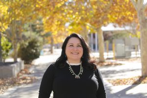Royina Lopez was honored with the 2024 Director’s Excellence Award from The DOE Office of Small and Disadvantaged Business Utilization for her leadership of Sandia National Laboratories' Mentor-Protégé Program. (Photo by Lonnie Anderson) Click on the thumbnail for a high-resolution image.